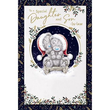 Daughter & Son-In-Law Me to You Bear Handmade Christmas Card £4.25